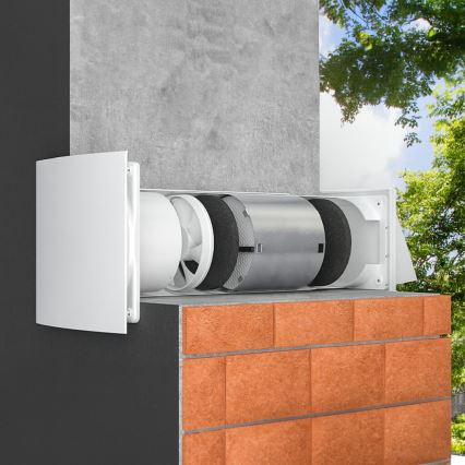 Dalap 24ZH01 - Wohnraum-Lüftungsgerät mit Wärmerückgewinnung HERO 9,4 W/230 V