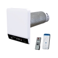 Dalap 25B160 - Dezentrales Wohnraumlüftungsgerät mit Wärmerückgewinnung BRISE 160 22 W/230 V WLAN + Fernbedienung