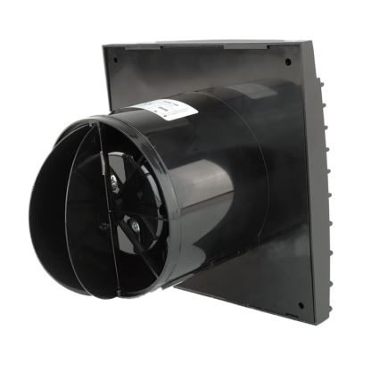 Dalap 41095ZW - Axialventilator mit Zeitschaltuhr und Feuchtesensor 100 DARK ZW 8,4 W/230 V