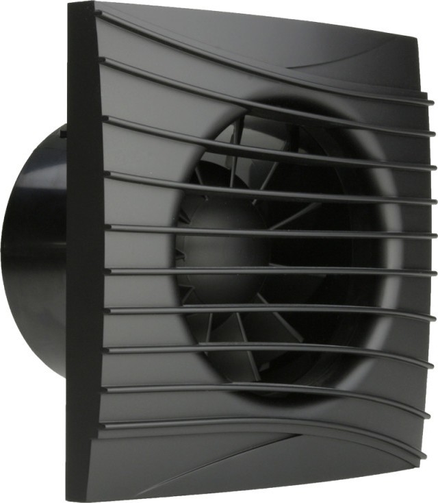 Dalap 41096ZW - Axialventilator mit Zeitschaltuhr 125 DARK ZW 10W/230V