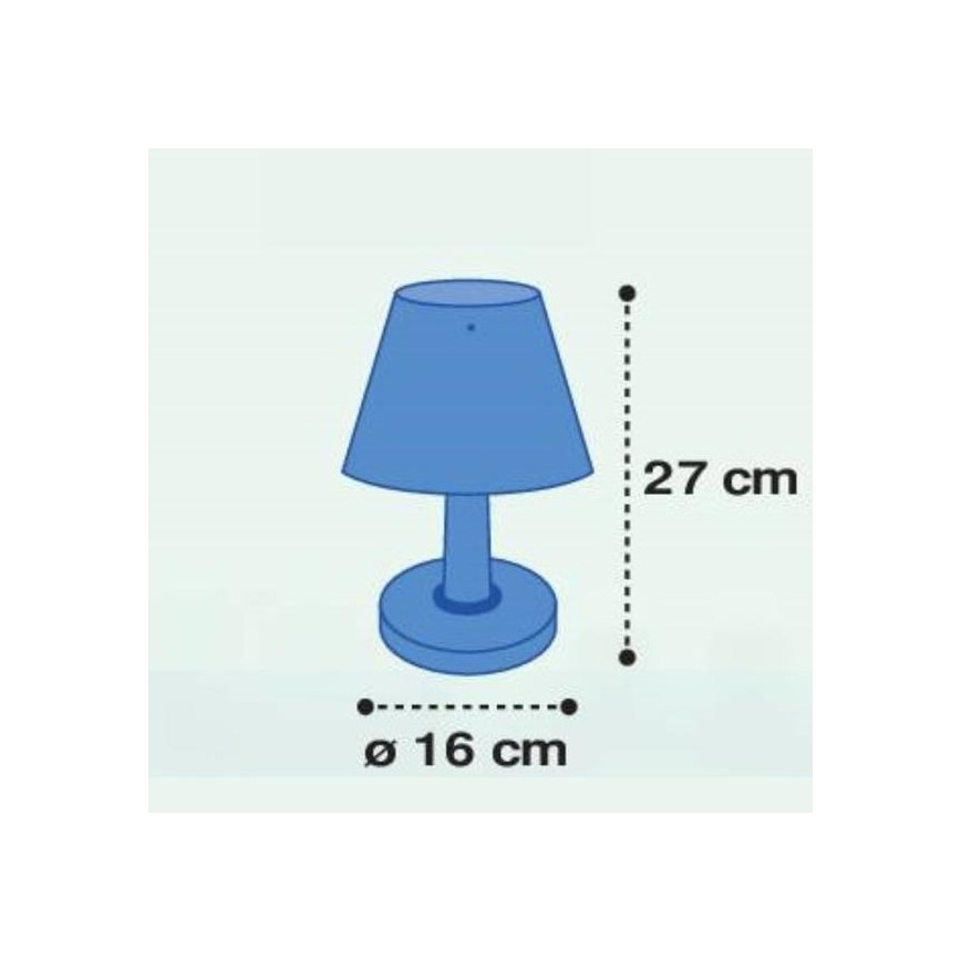 Dalber 21461 - Tischleuchte FOOTBALL E14/40W/230V