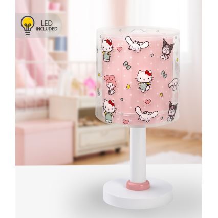 Dalber 41251 - LED-Kinderlampe HELLO KITTY&FRIENDS 1xG4/4W/230V rosa