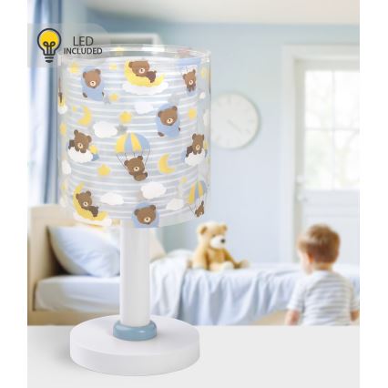Dalber 41571T - LED-Kinderlampe BABY TEDDY 1xG4/4W/230V blau