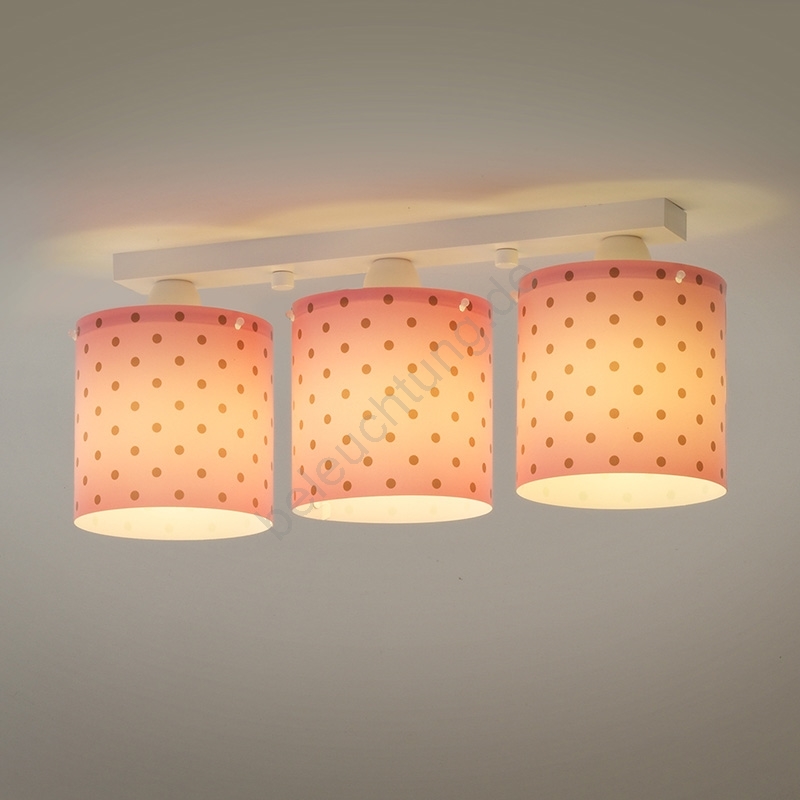 Dalber 42173 - Deckenleuchte PINK 3xE27/60W/230V | Beleuchtung.de