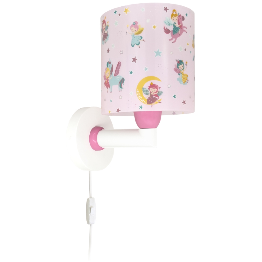 Dalber 42499 - Kinder-Wandleuchte FAIRY DREAMS 1xE27/15W/230V