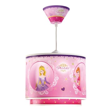 Dalber 60372 - Kinder Kronleuchter PRINCESS 1xE27/60W/230V