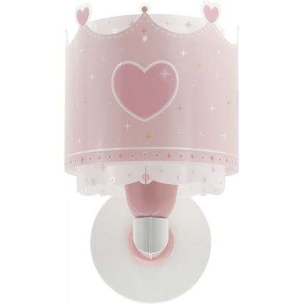 Dalber 61109 - Kinder-Wandleuchte LITTLE QUEEN 1xE27/60W/230V