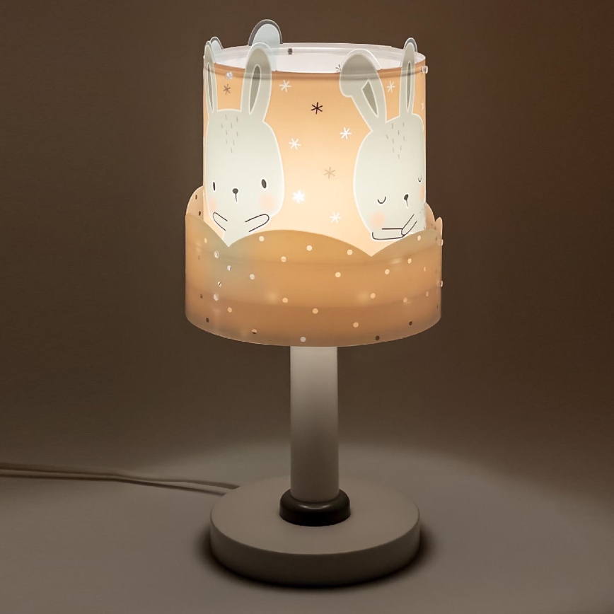 Dalber 61151S - Kinderlampe BUNNY 1xE14/40W/230V orange