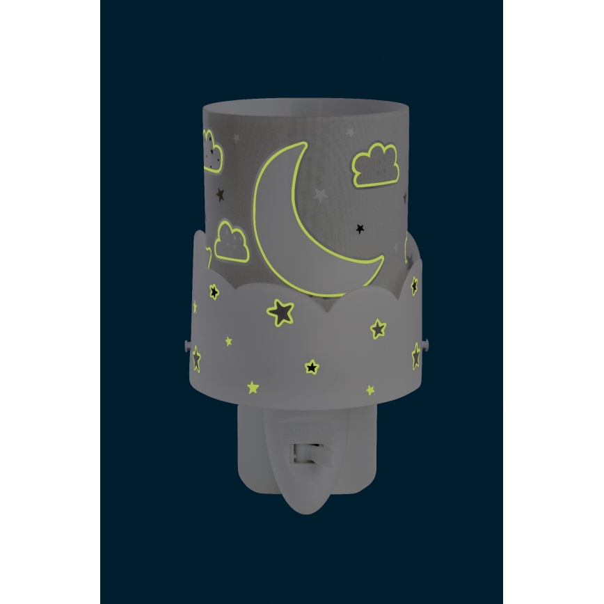 Dalber 61235E - LED-Steckdosenleuchte MOON 1xE14/0,5W/230V