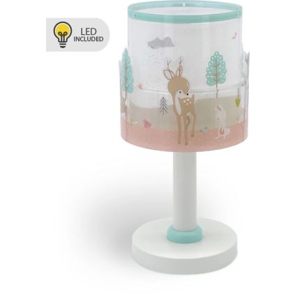 Dalber 61271N - LED Kinderlampe LOVING DEER 1xG4/4W/230V mehrfarbig