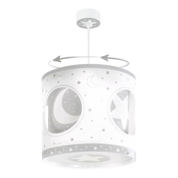 Dalber 63234E - Kinder-Kronleuchter MOON LIGHT 1xE27/60W/230V
