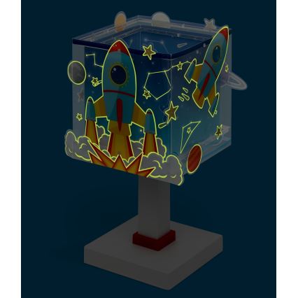 Dalber 63351N - LED-Kinderlampe ROCKET 1xG4/4W/230V mehrfarbig