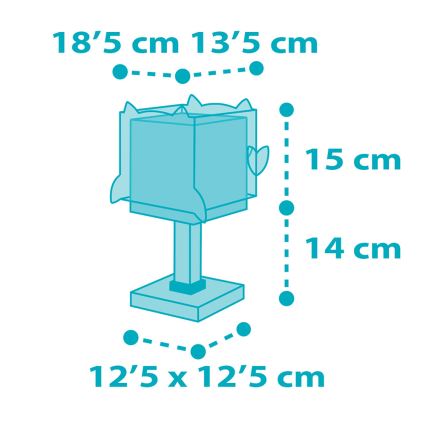 Dalber 64391 - Kinderlampe LITTLE OWL 1xE14/60W/230V