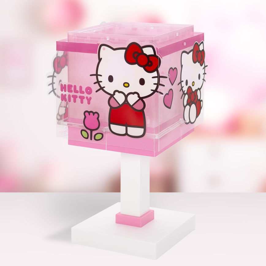 Dalber 73261 - LED-Kinderlampe HELLO KITTY 1xG4/4W/230V rosa