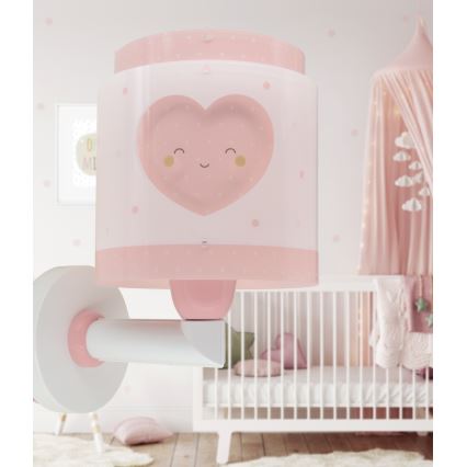 Dalber 76019S - Kinder-Wandleuchte BABY DREAMS 1xE27/15W/230V rosa