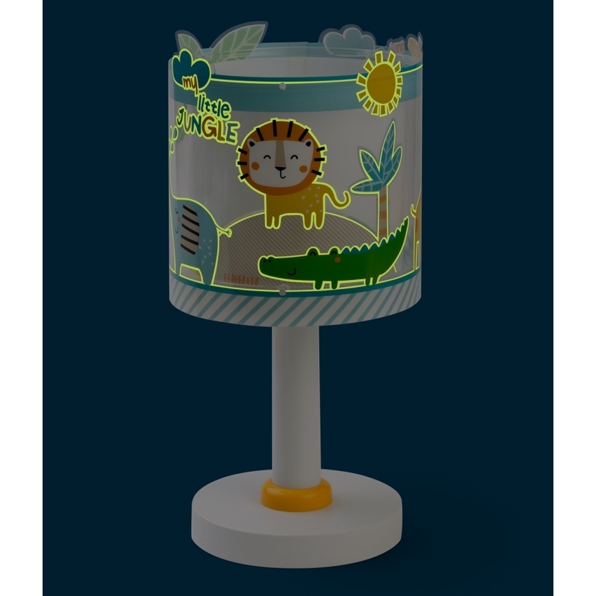 Dalber 76111N - LED-Kinderlampe MY LITTLE JUNGLE 1xG4/4W/230V farbenfroh
