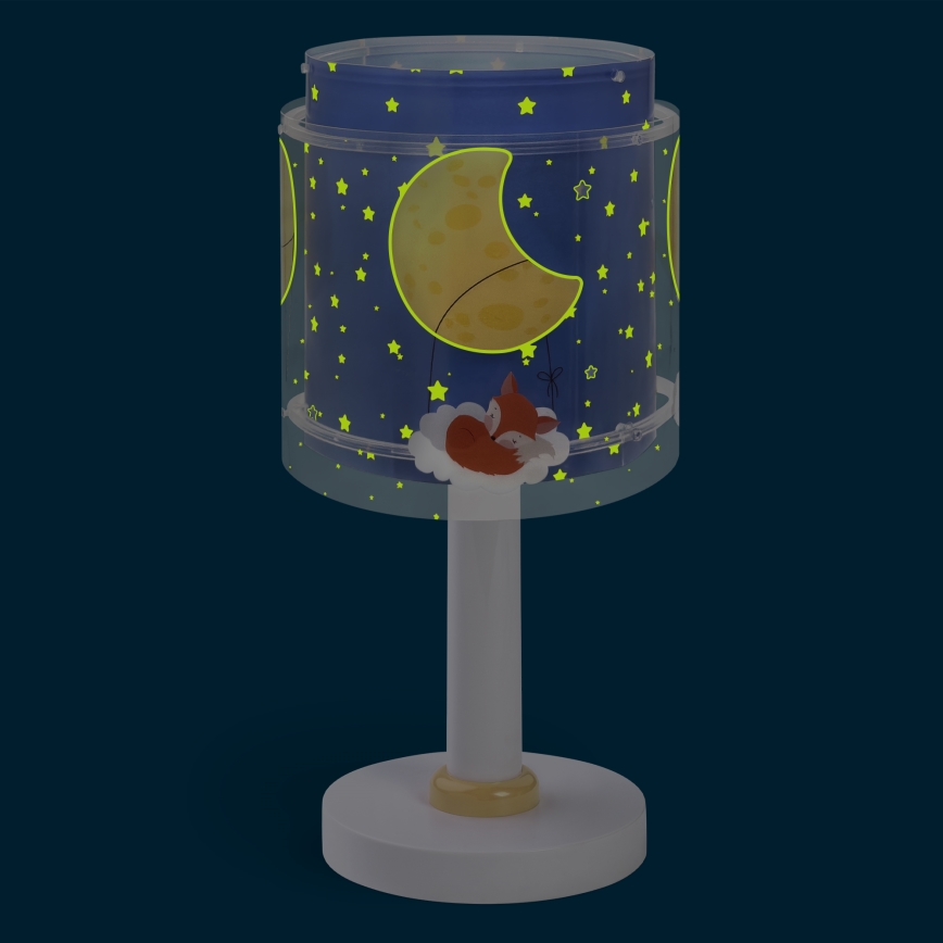 Dalber 76631 - LED Kinderlampe MOON DREAMS 1xG4/4W/230V blau