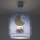 Dalber 76632 - Kinder-Pendelleuchte MOON DREAMS 1xE27/15W/230V blau
