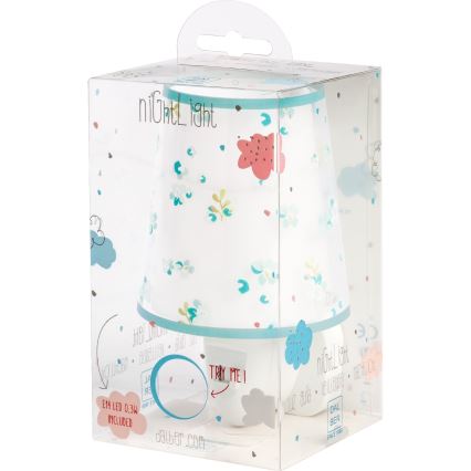 Dalber 81175H - LED-Steckdosenleuchte DREAM FLOWERS 1xE14/0,5W/230V