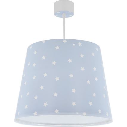 Dalber 82212T - Kinder-Kronleuchter STAR LIGHT 1xE27/60W/230V blau