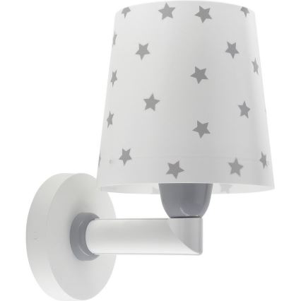 Dalber 82219B - Kinder-Wandleuchte STAR LIGHT 1xE27/60W/230V weiß