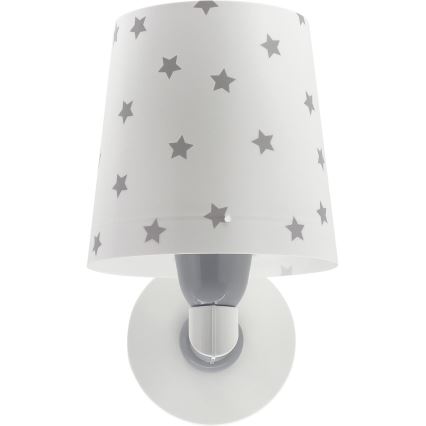 Dalber 82219B - Kinder-Wandleuchte STAR LIGHT 1xE27/60W/230V weiß