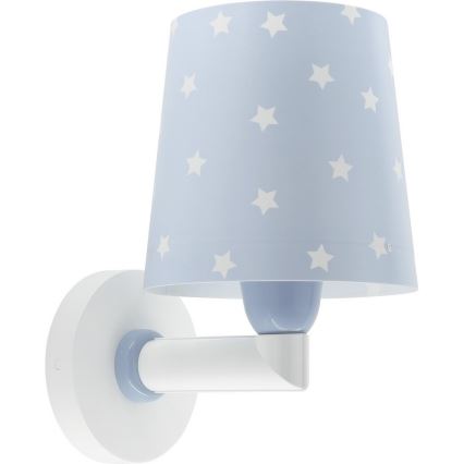 Dalber 82219T - Kinder-Wandleuchte STAR LIGHT 1xE27/60W/230V blau