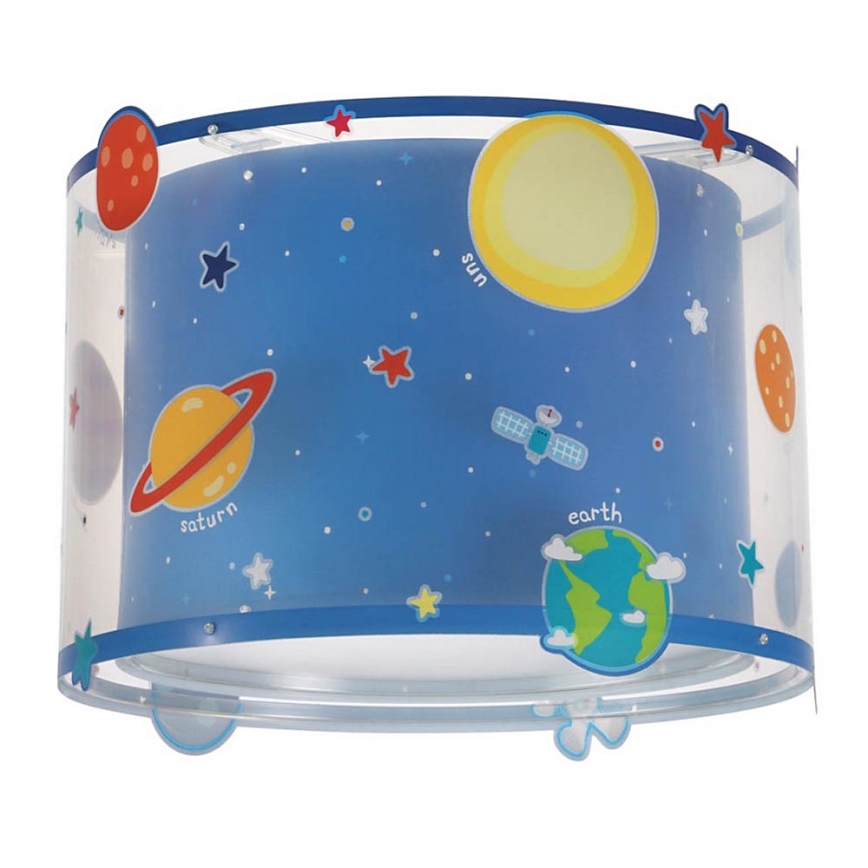 Dalber D-41347 - Kinderdeckenleuchte PLANETS 1xE27/60W/230V