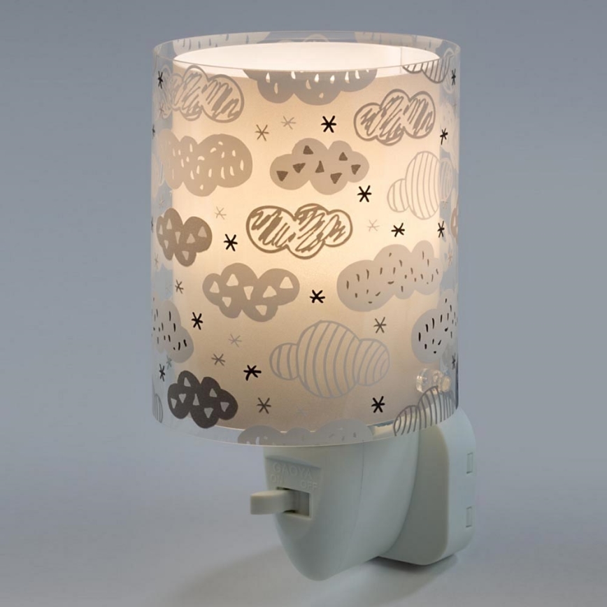 Dalber D-41415E - LED-Stecklampe CLOUDS 1xE14/0,5W/230V
