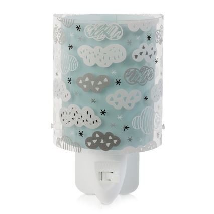 Dalber D-41415H - LED Kinder-Nachtleuchte CLOUDS 1xLED/0,3W/230V