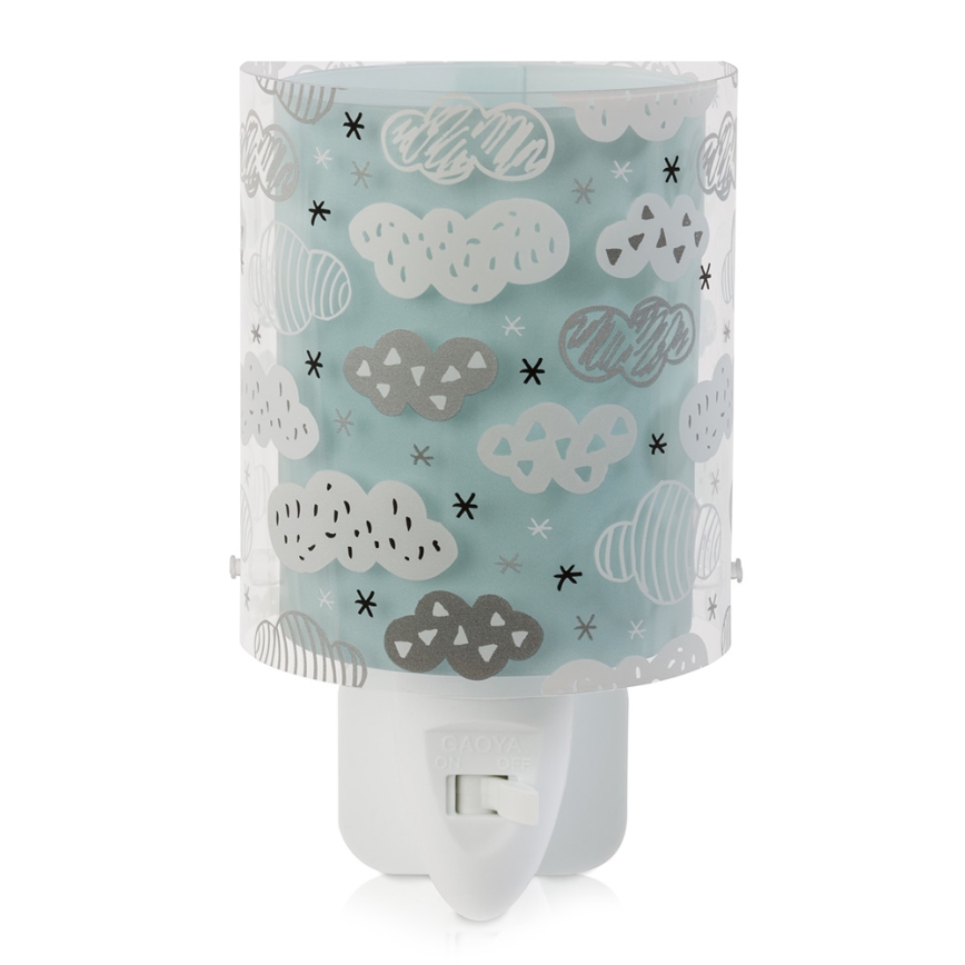 Dalber D-41415H - LED Kinder-Nachtleuchte CLOUDS 1xLED/0,3W/230V