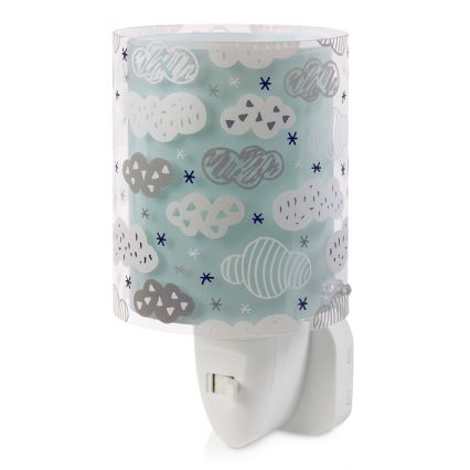 Dalber D-41415H - LED Kinder-Nachtleuchte CLOUDS 1xLED/0,3W/230V