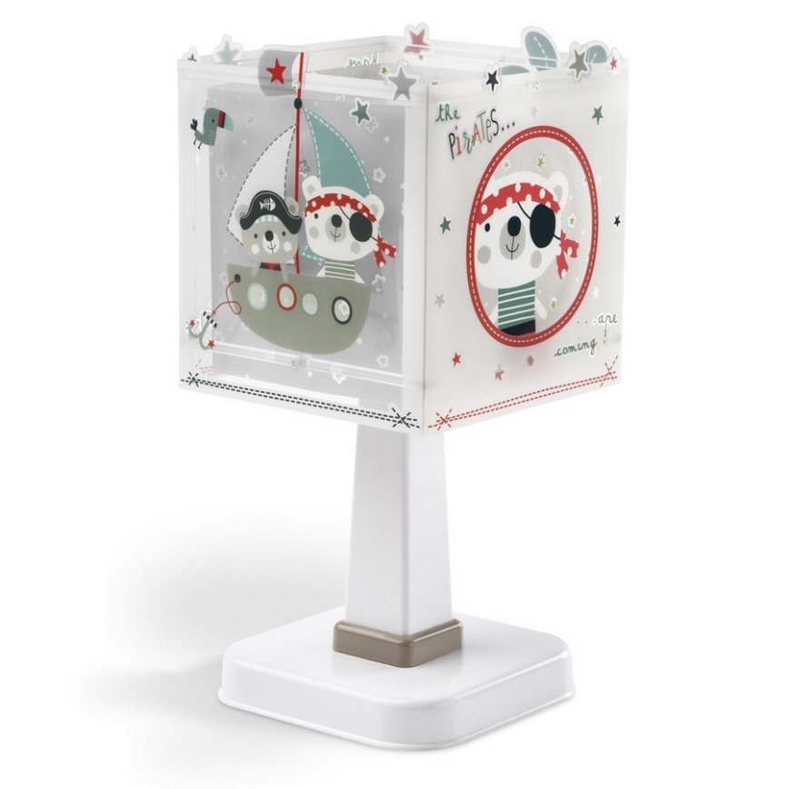 Dalber D-74551 - Kinder-Tischlampe PIRATES 1xE14/40W/230V
