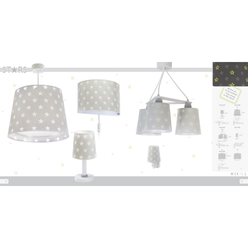 Dalber D-81215E - LED-Nachtlicht STARS 1xE14/0,5W/230V