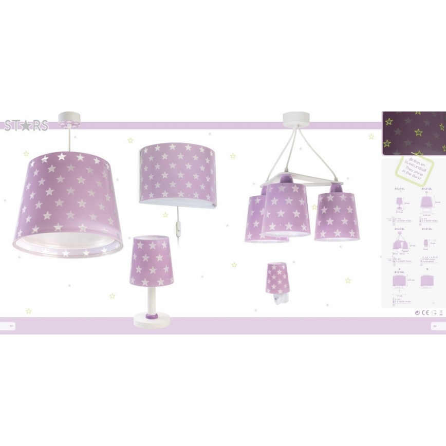 Dalber D-81215L - LED-Nachtlicht STARS 1xE14/0,5W/230V