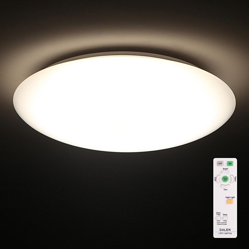 Dalen DL-C205T - LED Dimmbare Deckenleuchte SMART LED LED/25W/230V