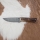 Damast-Jagdmesser 11 cm Hirschgeweih