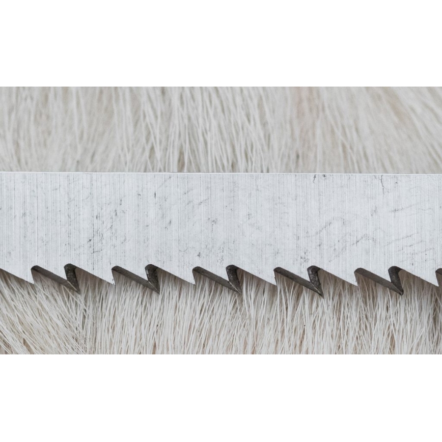 Damast-Jagdmesser mit Mini-Säge 11 cm Hirschgeweih