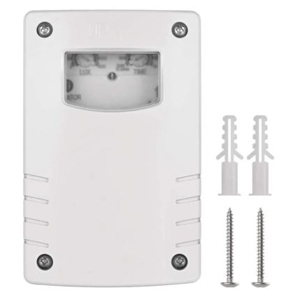 Dämmerungsschalter 1800W/230V IP65 weiß