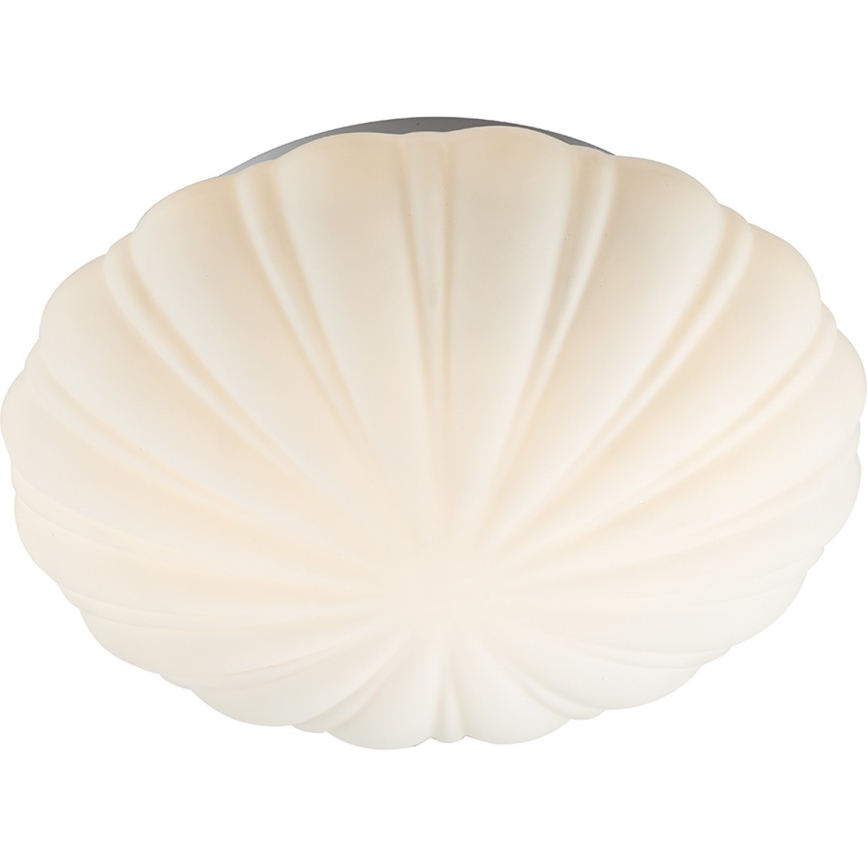 Där Lighting CAF502 - Badezimmer-Deckenleuchte CAFE 1xE27/60W/230V Ø 27 cm IP44 weiß