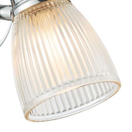 Där Lighting CED0738 - Badezimmer-Wandleuchte CEDRIC 1xG9/25W/230V IP44 glänzender Chrom