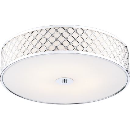 Där Lighting CIV5050 - Deckenleuchte CIVIC 5xE14/60W/230V, Ø 50 cm, glänzender Chrom