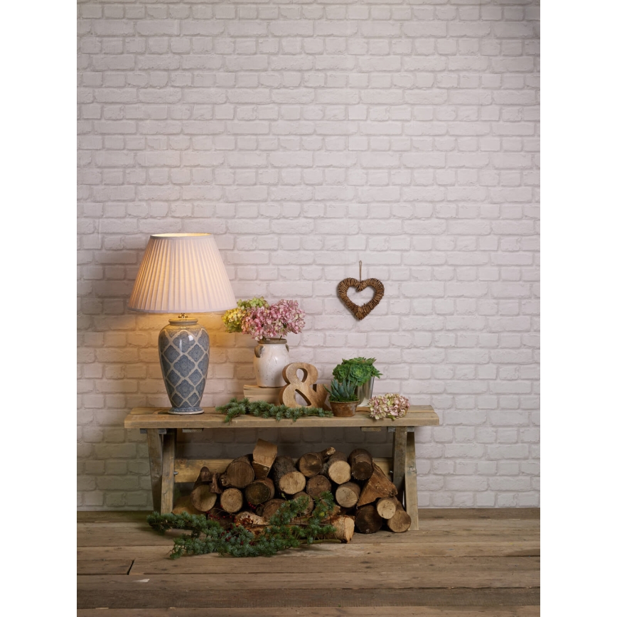 Där Lighting ELY4223 - Tischlampe ELY 1xE27/60W/230V blau