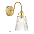 Där Lighting HAD0740-05 - Wandleuchte HADANO 1xE14/40W/230V goldfarben