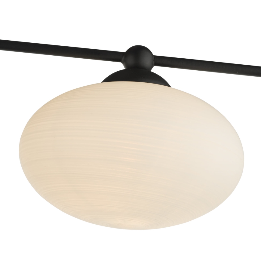 Där Lighting JAS5422 - Aufgesetzte Deckenleuchte JASPER 5xG9/25W/230V schwarz
