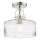 Där Lighting LEN4846 - Deckenleuchte LENKA 1xE27/60W/230V mattchrom