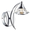 Där Lighting LUT0750 - Wandleuchte LUTHER 1xG9/40W/230V glänzender Chrom