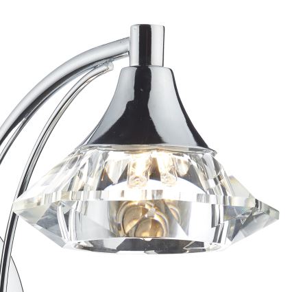 Där Lighting LUT0750 - Wandleuchte LUTHER 1xG9/40W/230V glänzender Chrom