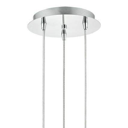 Där Lighting LYA0350 - Hängeleuchte LYALL an Kabel 3xG9/40W/230V glänzender Chrom