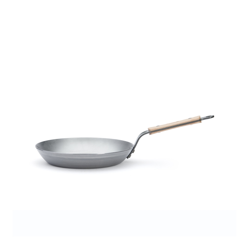 De Buyer 5710.24 - Pfanne MINERAL B BOIS 24 cm aus Stahl